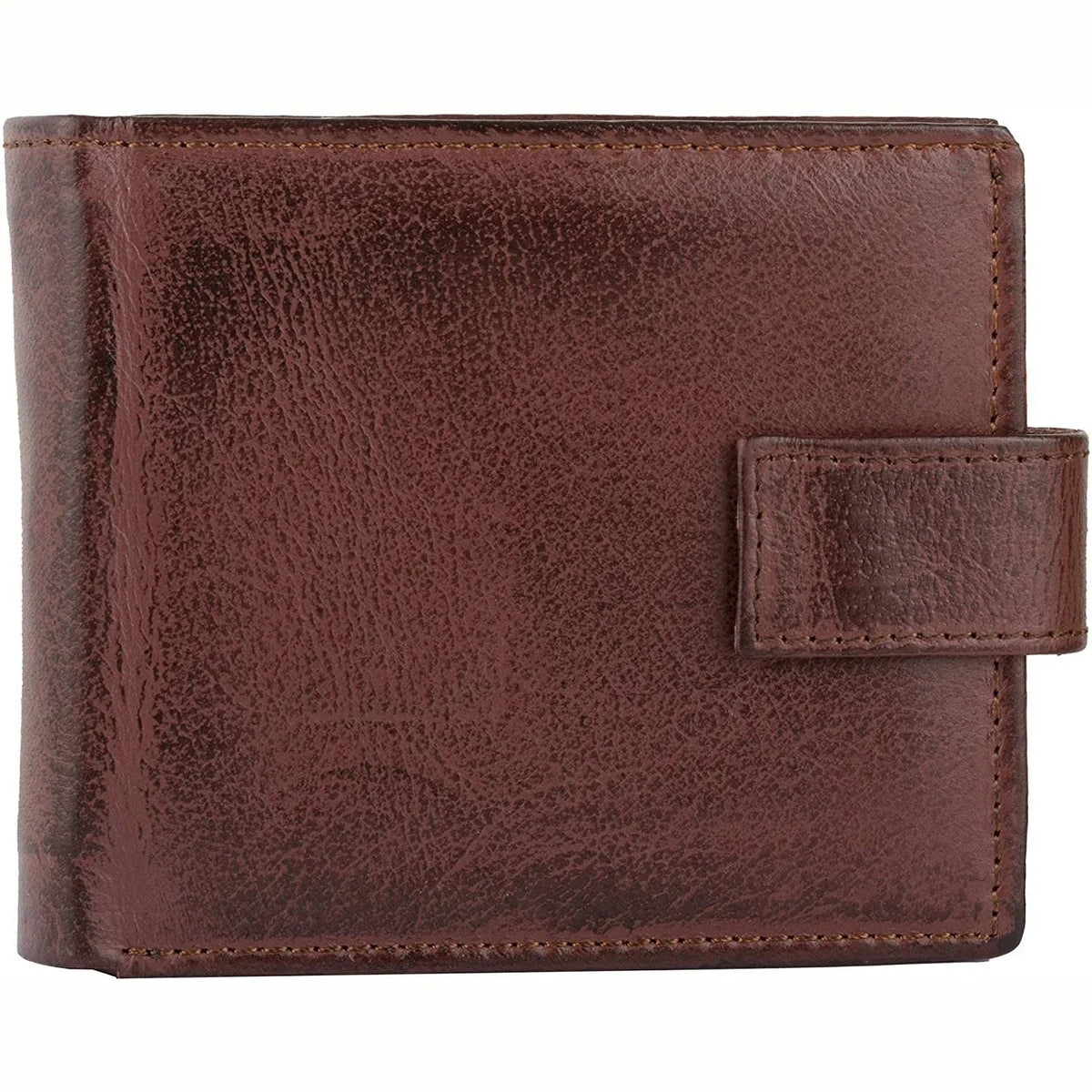 Best Men's Wallet Compact RFID Trifold Leather Design