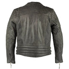 Bike Riding Jackets with Crossed Padded Biker Style