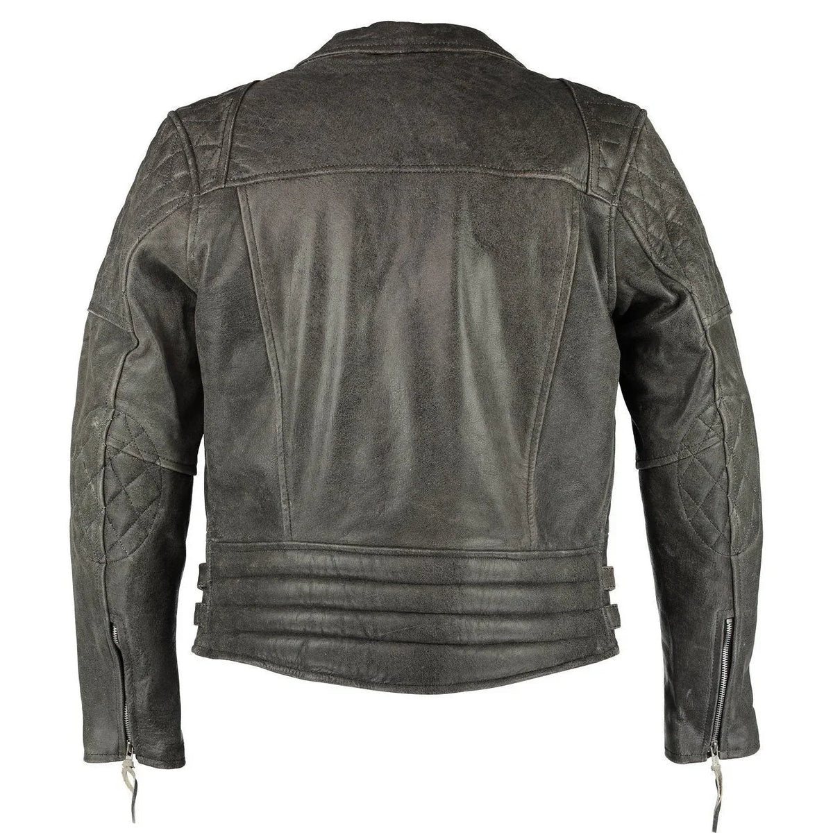 Bike Riding Jackets with Crossed Padded Biker Style