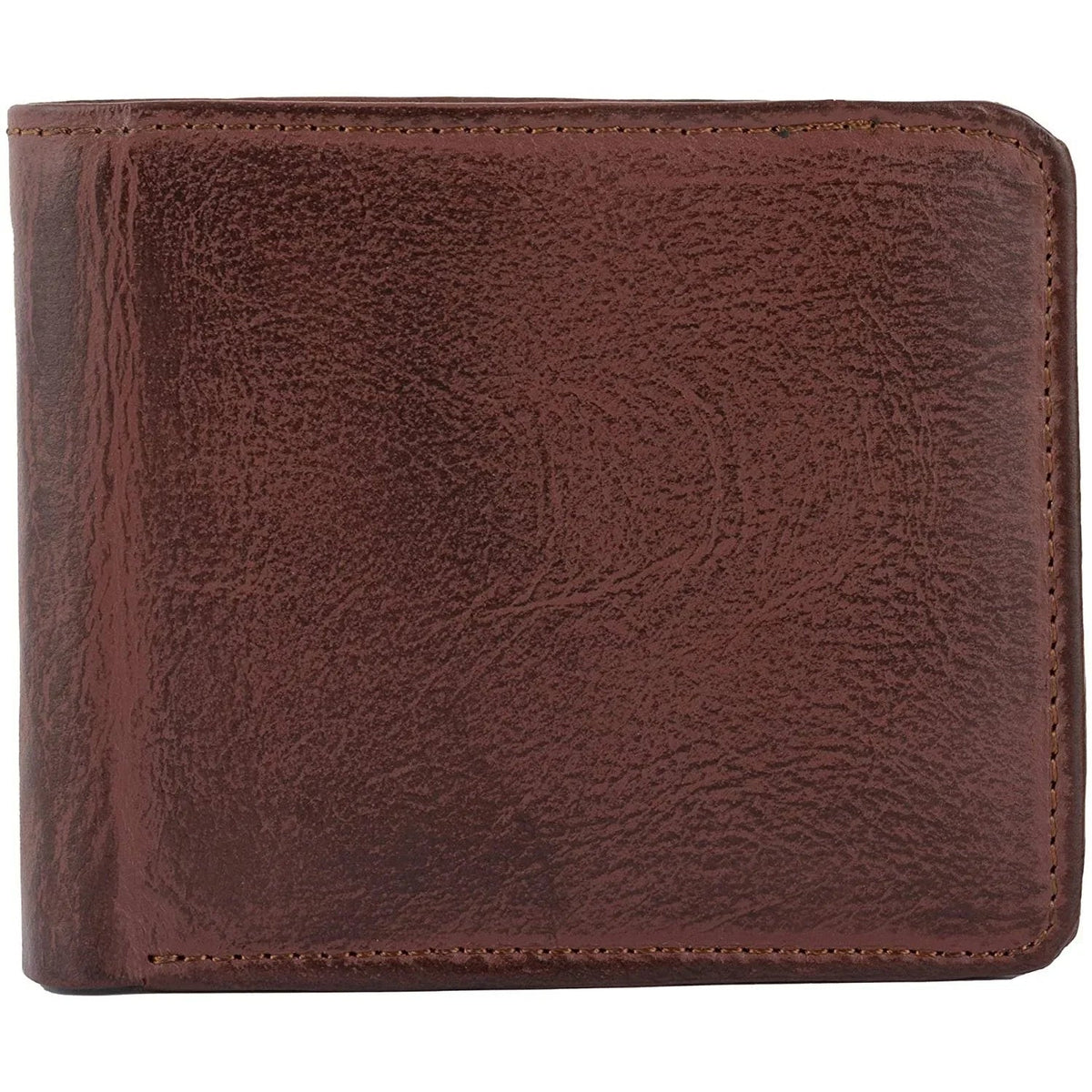 Mens Bifold Wallet with RFID Blocking and Secure Coin Pocket