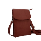 Compact Crossbody Bag with Adjustable Strap and Card Storage