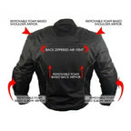 Textile Motorcycle Clothing – Lightweight CE Armoured Riding Jacket