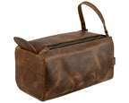 Mens Toiletry Bag Travel Dopp Kit with Spacious Zip Storage