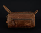 Mens Toiletry Bag Travel Dopp Kit with Spacious Zip Storage