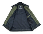 Biker Vest for Men in Leather, Denim and Camo Styles