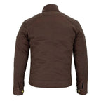 Wax Cotton Jackets for Men Vintage Motorcycle Biker Jacket