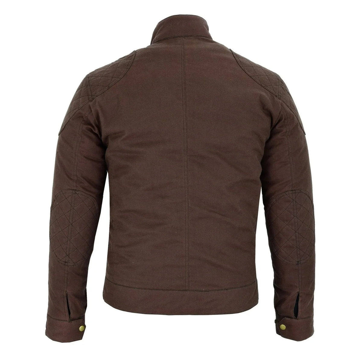 Wax Cotton Jackets for Men Vintage Motorcycle Biker Jacket
