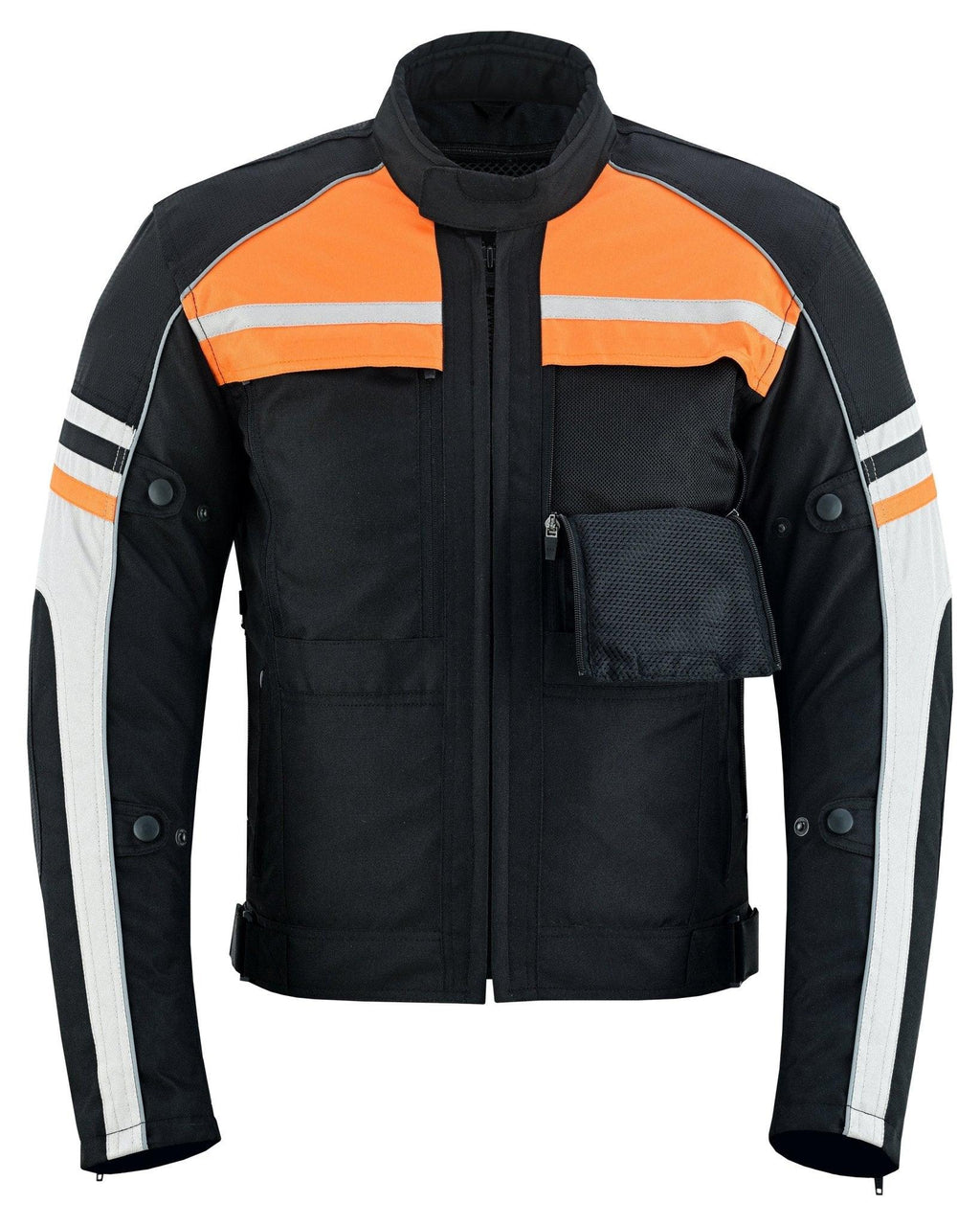 Premium  Waterproof Cordura Textile Biker Jacket for Men