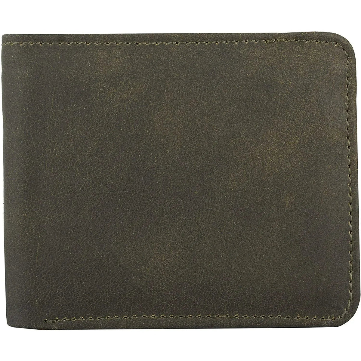 Mens Bifold Wallet with RFID Blocking and Secure Coin Pocket