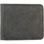 Mens Bifold Wallet with RFID Blocking and Secure Coin Pocket
