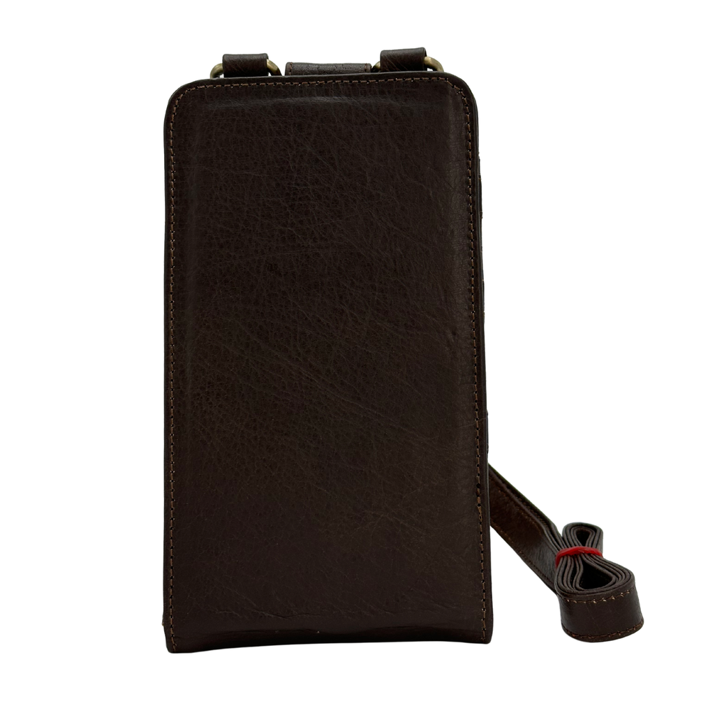 Leather Cross Body Bags with Compact Wallet Storage for Everyday Use