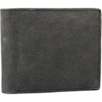 Slim RFID Protected Cowhide Leather Billfold Wallet Mens