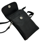 Compact Crossbody Bag with Adjustable Strap and Card Storage