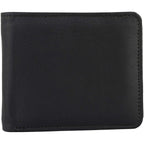 Men's Billfold Woven Leather RFID Protected Wallet
