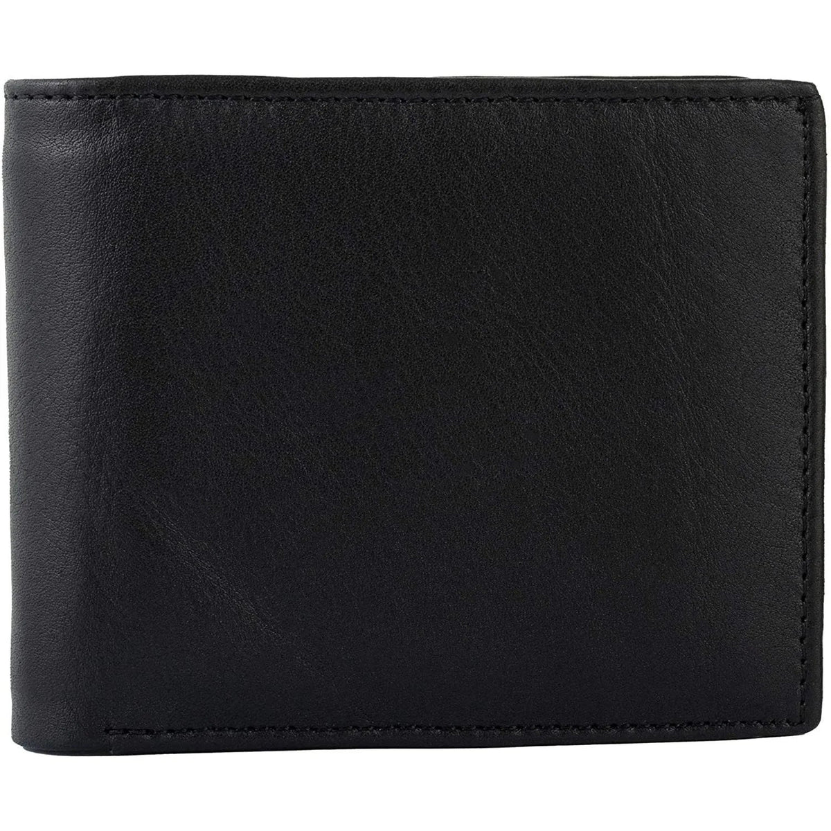 Genuine Cowhide Leather RFID Bifold Mens Wallet Designer