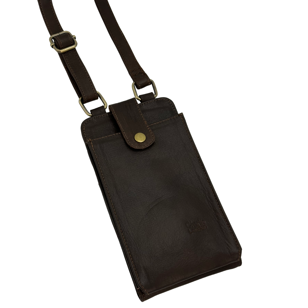 Leather Cross Body Bags with Compact Wallet Storage for Everyday Use