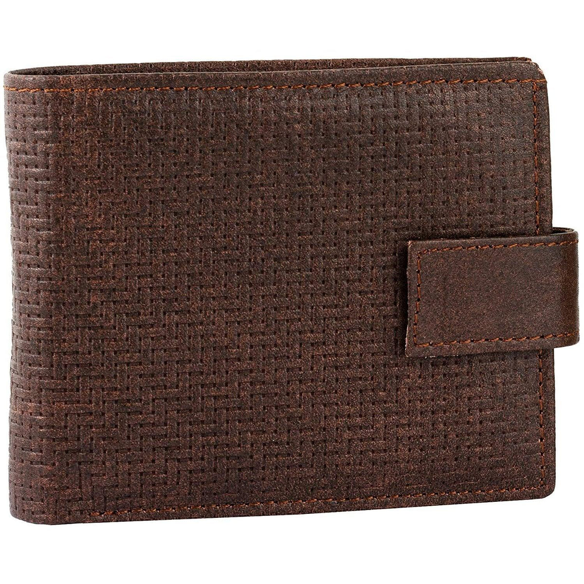Best Men's Wallet Compact RFID Trifold Leather Design