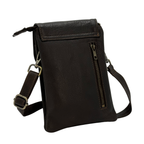 Compact Crossbody Bag with Adjustable Strap and Card Storage