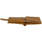 Men's Leather Wallets With Woven Trifold RFID Design