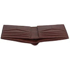 Slim RFID Protected Cowhide Leather Billfold Wallet Mens
