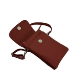 Compact Crossbody Bag with Adjustable Strap and Card Storage