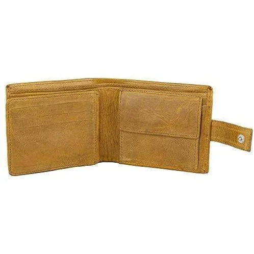 Best Men's Wallet Compact RFID Trifold Leather Design