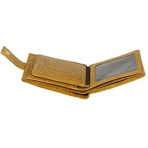 Best Men's Wallet Compact RFID Trifold Leather Design