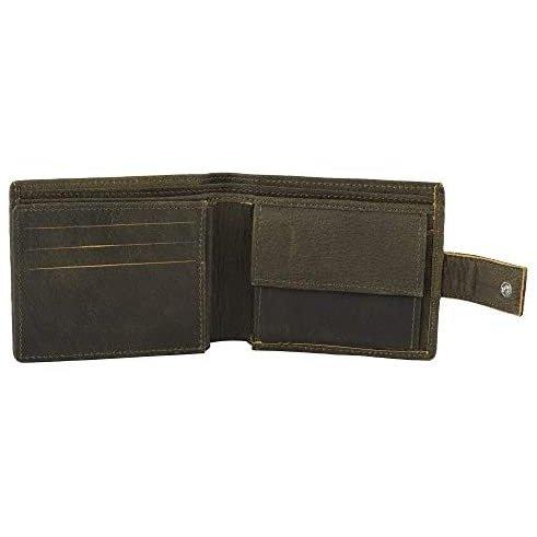 Best Men's Wallet Compact RFID Trifold Leather Design