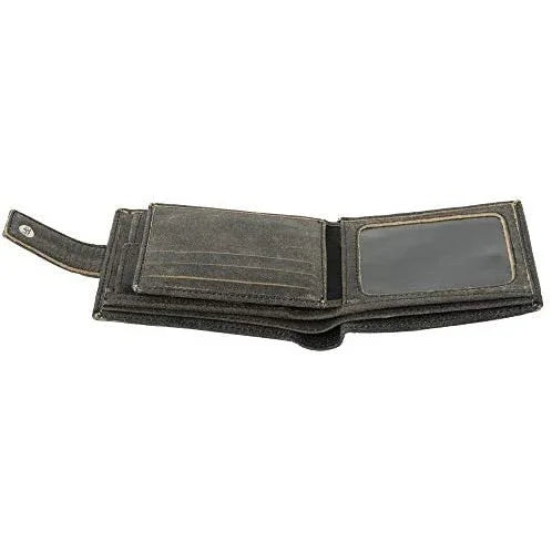 Best Men's Wallet Compact RFID Trifold Leather Design