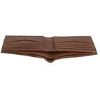 Slim RFID Protected Cowhide Leather Billfold Wallet Mens