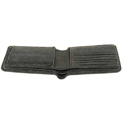 Mens Bifold Wallet with RFID Blocking and Secure Coin Pocket