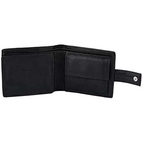 Best Men's Wallet Compact RFID Trifold Leather Design