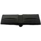 Genuine Cowhide Leather RFID Bifold Mens Wallet Designer