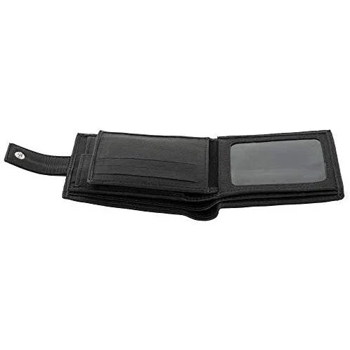 Best Men's Wallet Compact RFID Trifold Leather Design