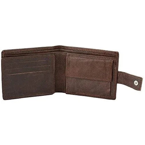 Best Men's Wallet Compact RFID Trifold Leather Design