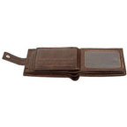 Best Men's Wallet Compact RFID Trifold Leather Design