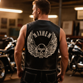 Motorcycle Cool Vest with Exclusive Embossed Artwork
