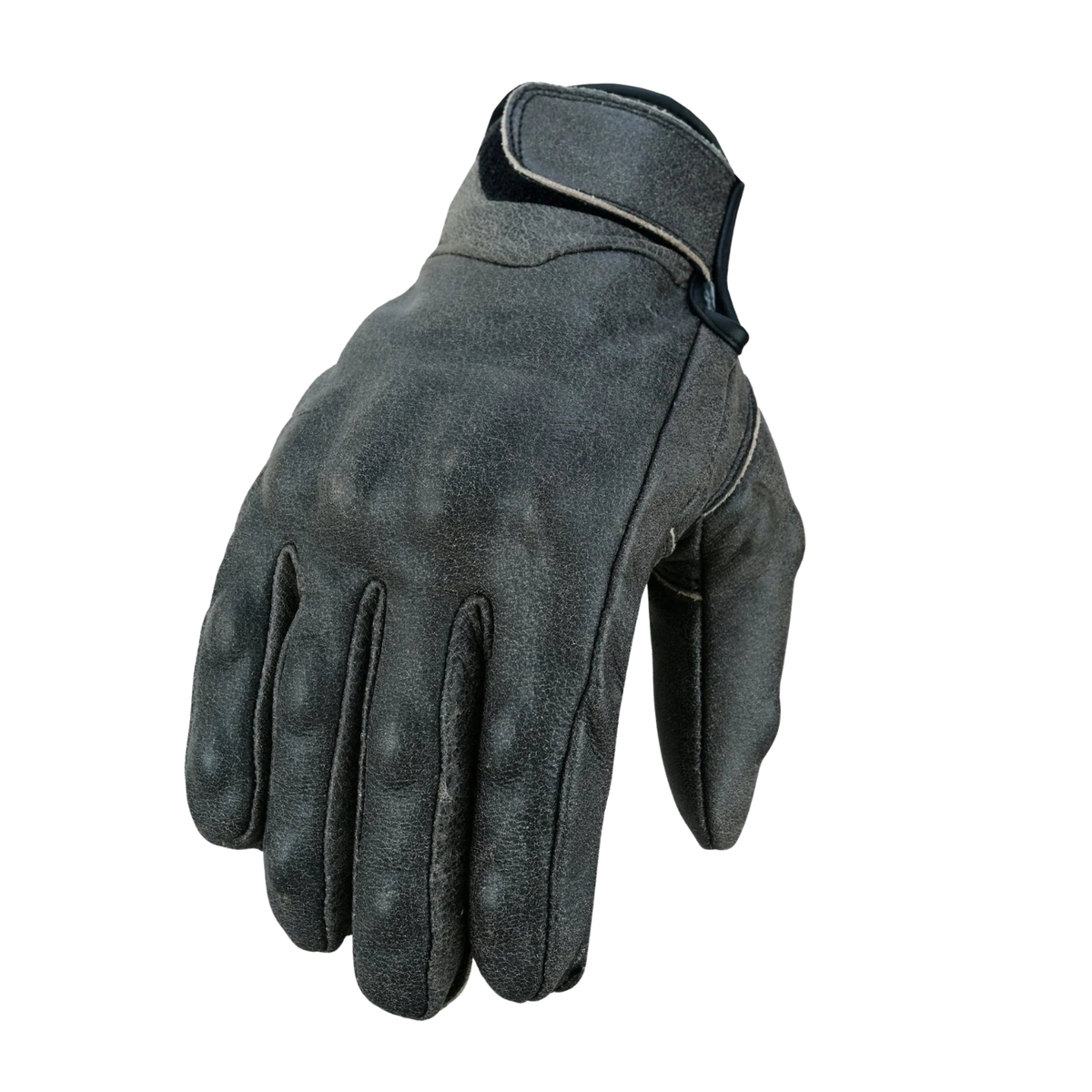 Motorcycle Gloves Vintage Style with Hard Armor Protection