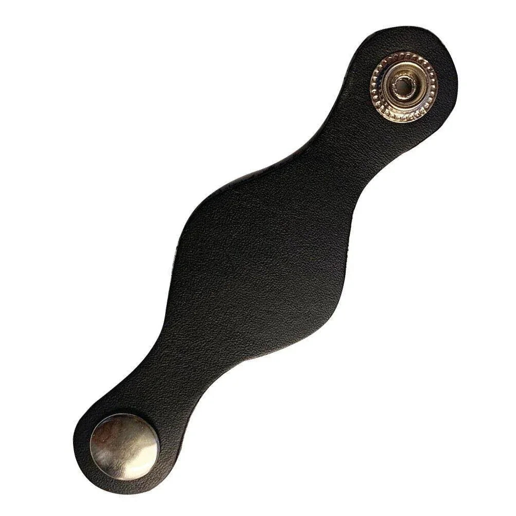Motorcycle Vest Extender with 4.5-Inch Genuine Leather Extension