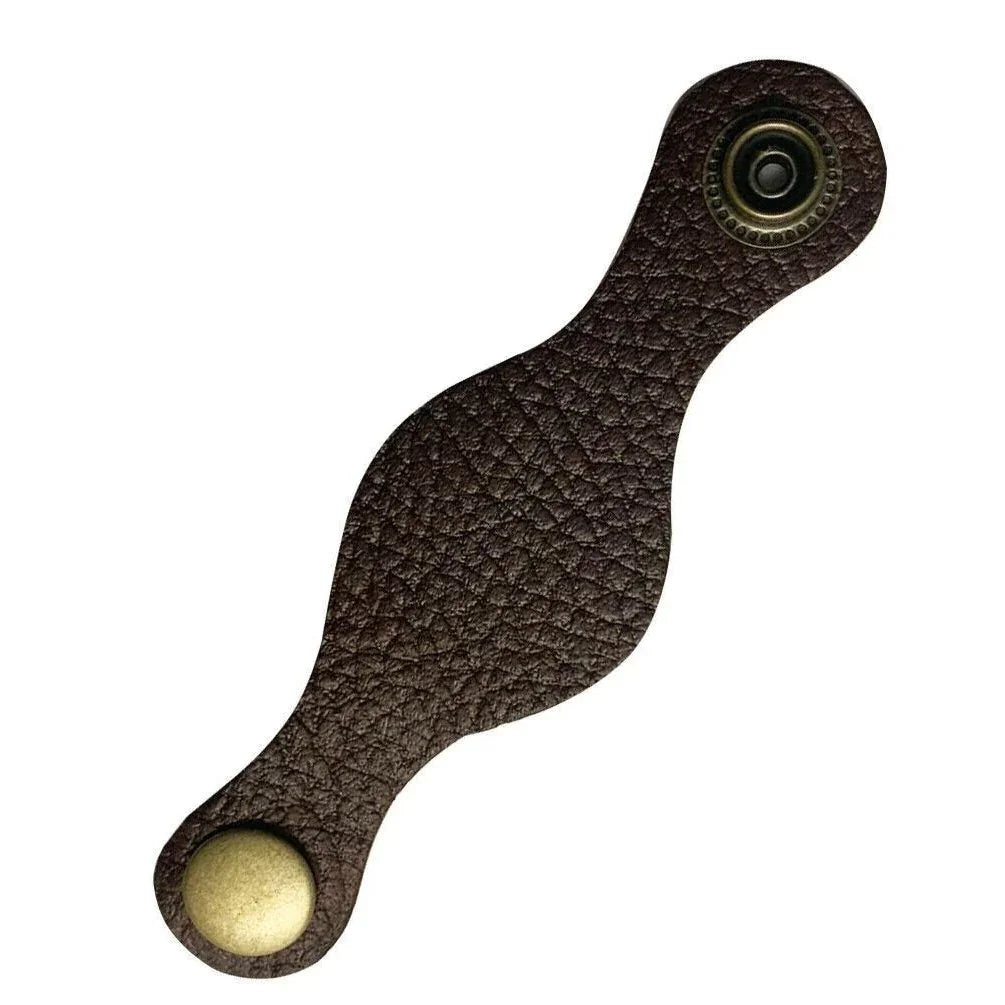 Motorcycle Vest Extender with 4.5-Inch Genuine Leather Extension