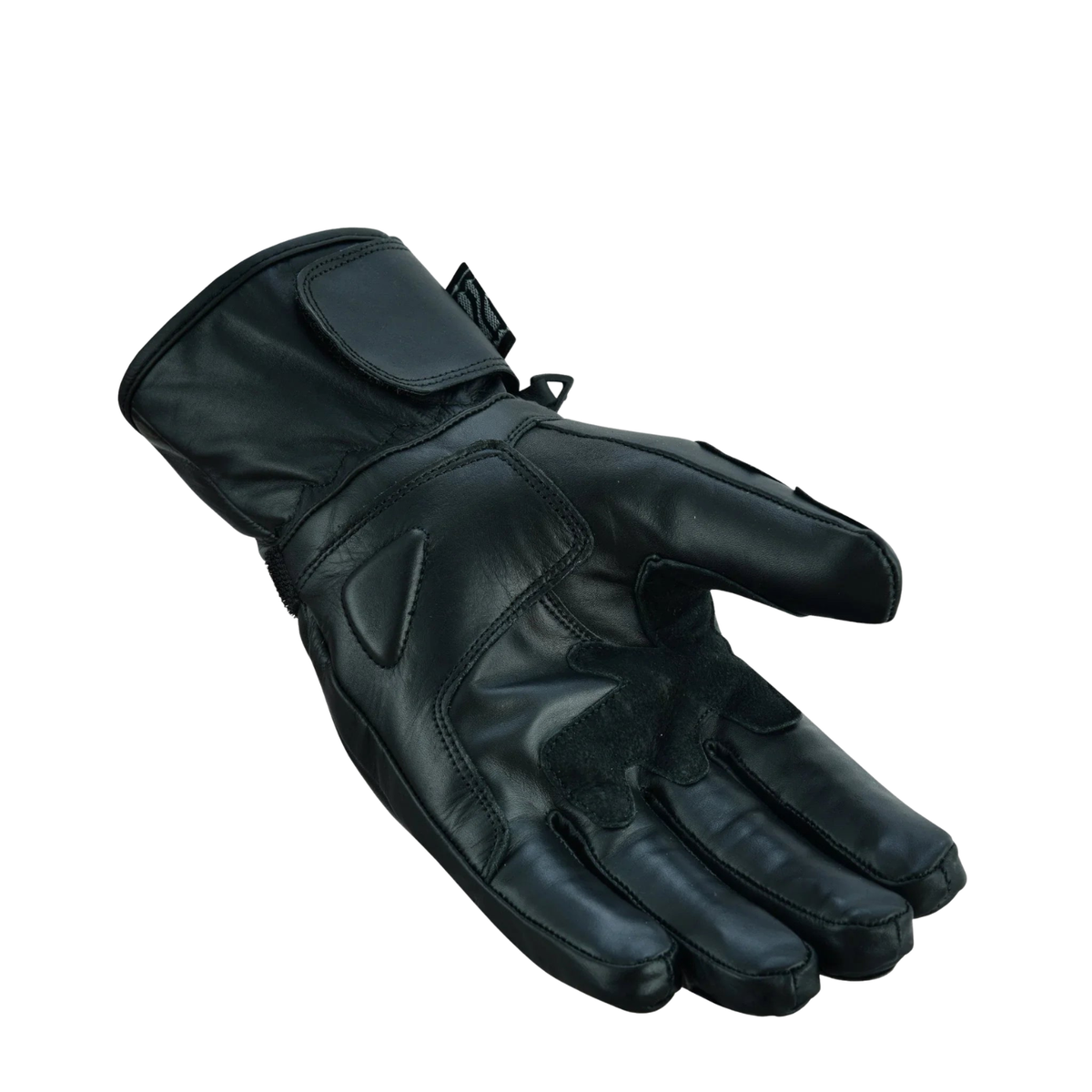 Leather Winter Gloves Men Armoured Motorcycle Riding Gloves