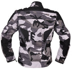 Raven Textile Motorcycle Armoured Jacket (Cordura Fabric Biker Advanced Black - 