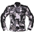 Raven Textile Motorcycle Armoured Jacket (Cordura Fabric Biker Advanced Black - 