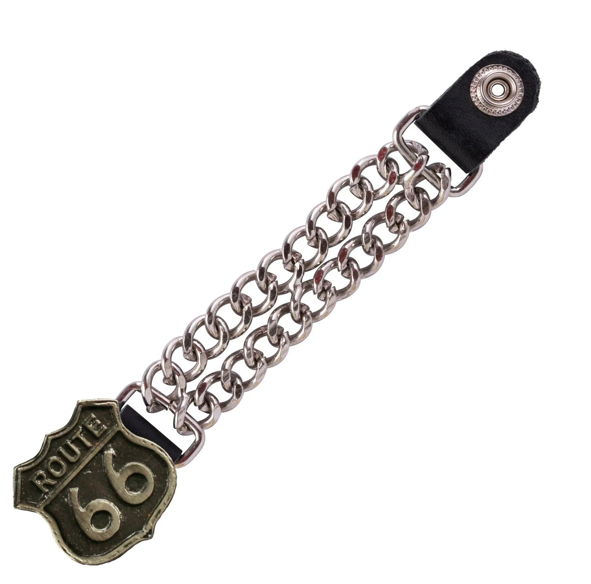 Leather Vest Extenders for Men with 7-Inch Double Chain Design