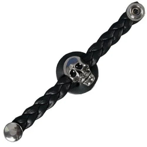 Vest Extenders Leather for 5-Inch Braided Motorcycle Vest Comfort