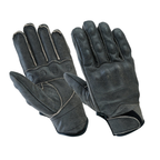 Motorcycle Gloves Vintage Style with Hard Armor Protection