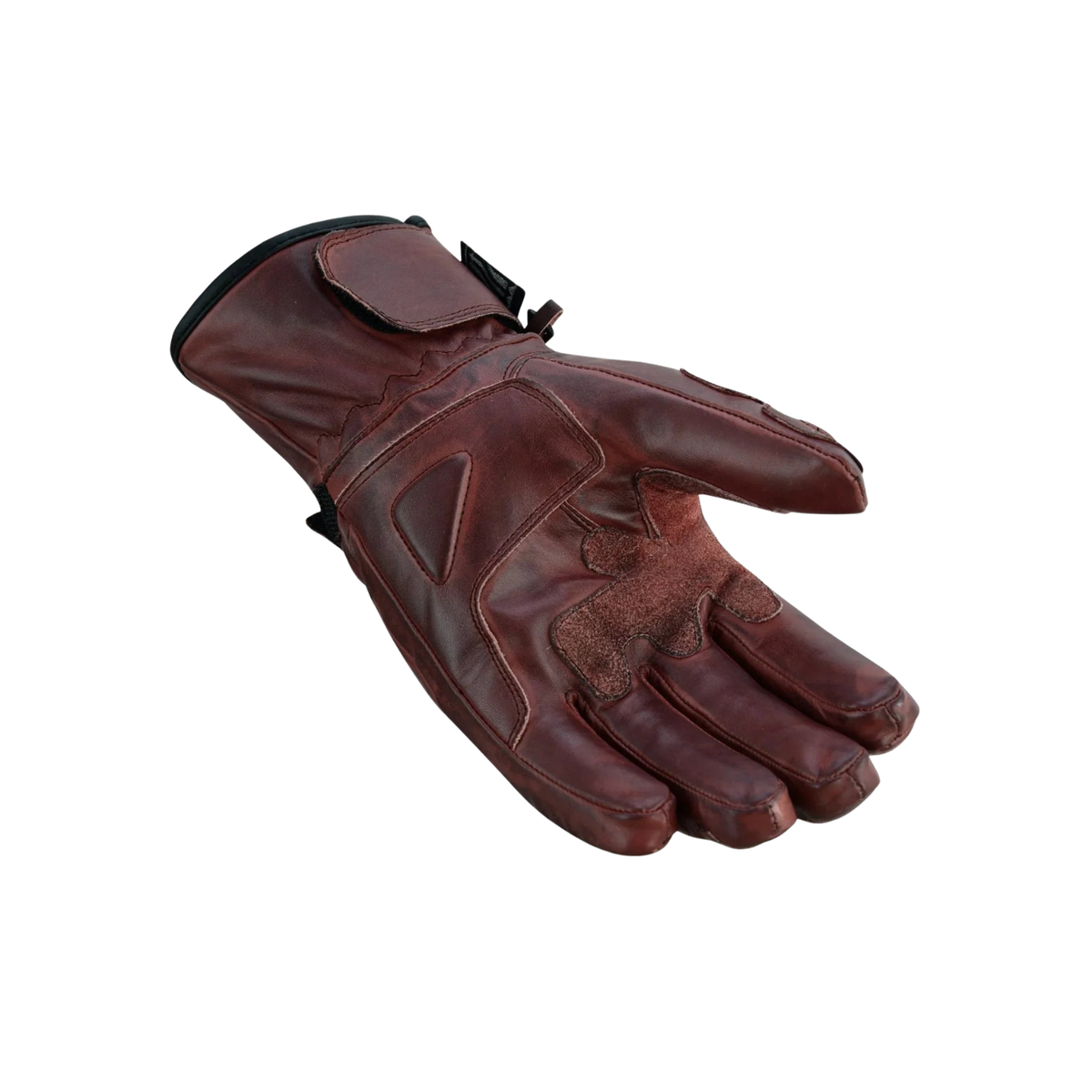 Leather Winter Gloves Men Armoured Motorcycle Riding Gloves