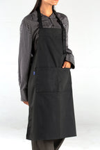 Unisex Heavy - Duty Cotton Twill Apron – Adjustable Fit with Large Front Pocket - 