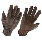 Motorcycle Gloves Vintage Style with Hard Armor Protection